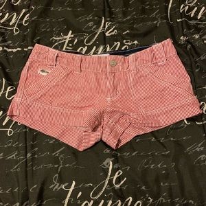Low-Rise Jean Shorts